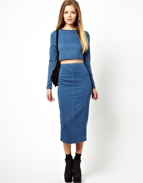 Jupes midi à la mode. Comment porter une jupe midi - idées photo, nouveautés, tendances