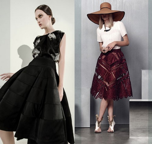 Jupes midi à la mode. Comment porter une jupe midi - idées photo, nouveautés, tendances