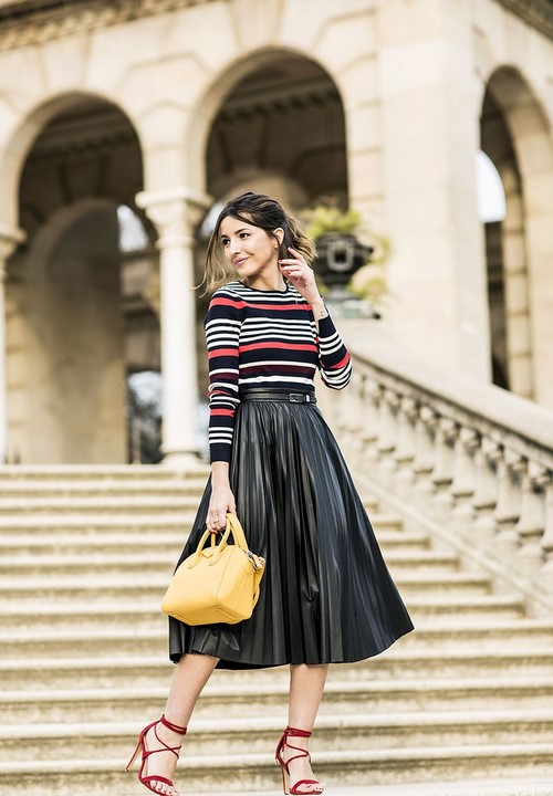 Jupes midi à la mode. Comment porter une jupe midi - idées photo, nouveautés, tendances