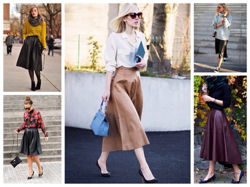 Jupes midi à la mode. Comment porter une jupe midi - idées photo, nouveautés, tendances