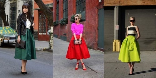 Jupes midi à la mode. Comment porter une jupe midi - idées photo, nouveautés, tendances