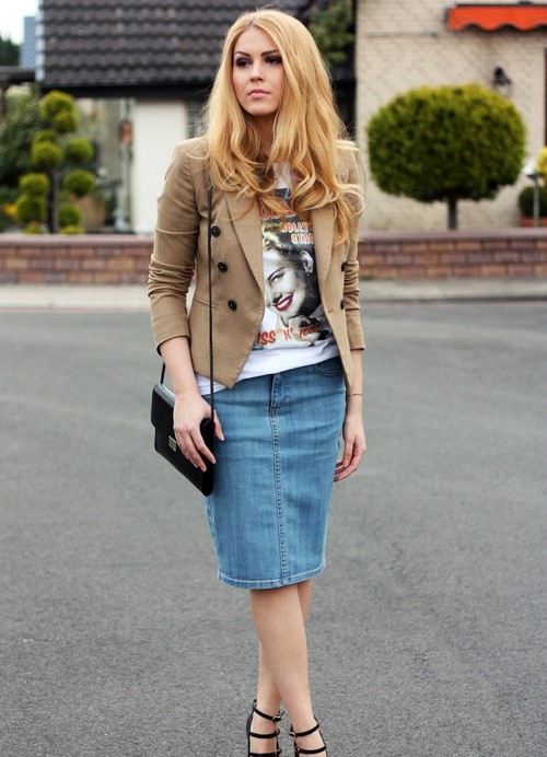 Jupes midi à la mode. Comment porter une jupe midi - idées photo, nouveautés, tendances