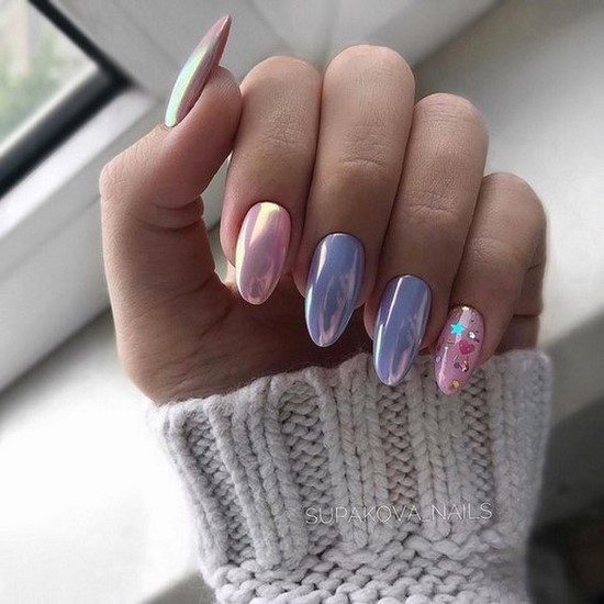 Manucure délicate pour les ongles courts et longs - photos, actualités, idées