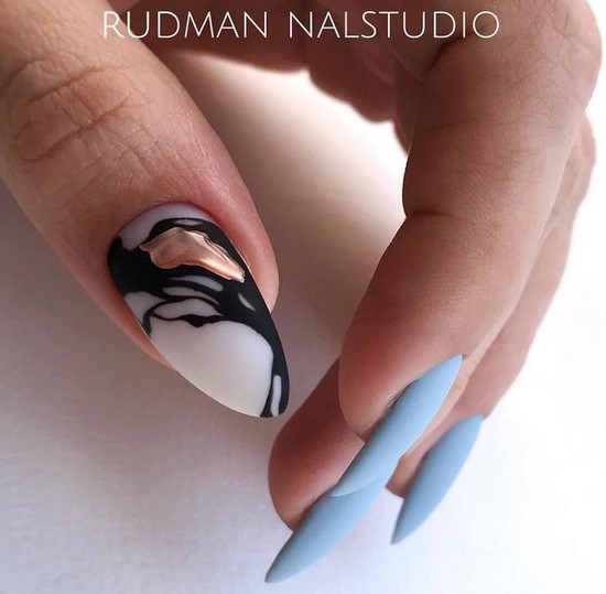 Manucure délicate pour les ongles courts et longs - photos, actualités, idées