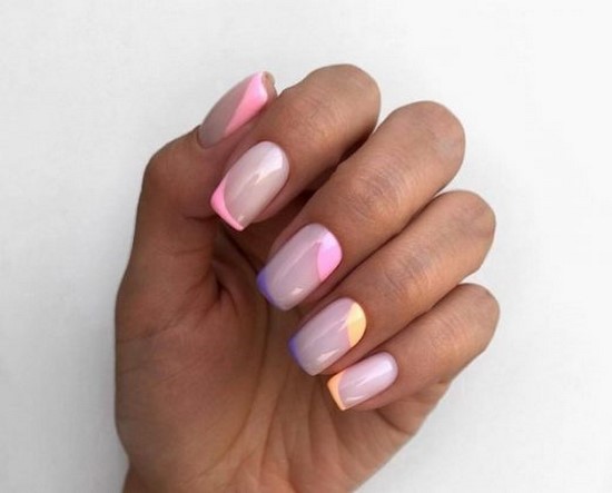 Manucure délicate pour les ongles courts et longs - photos, actualités, idées