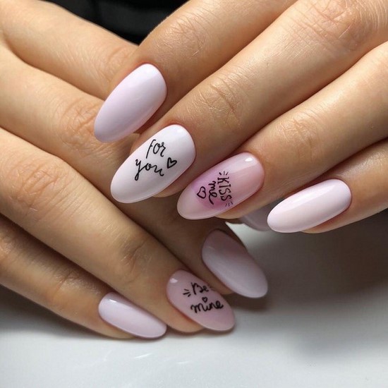 Manucure délicate pour les ongles courts et longs - photos, actualités, idées