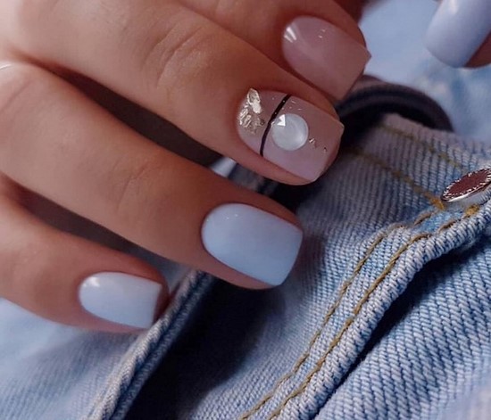 Manucure délicate pour les ongles courts et longs - photos, actualités, idées