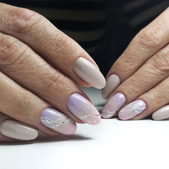 Manucure délicate pour les ongles courts et longs - photos, actualités, idées