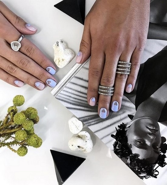 Manucure délicate pour les ongles courts et longs - photos, actualités, idées