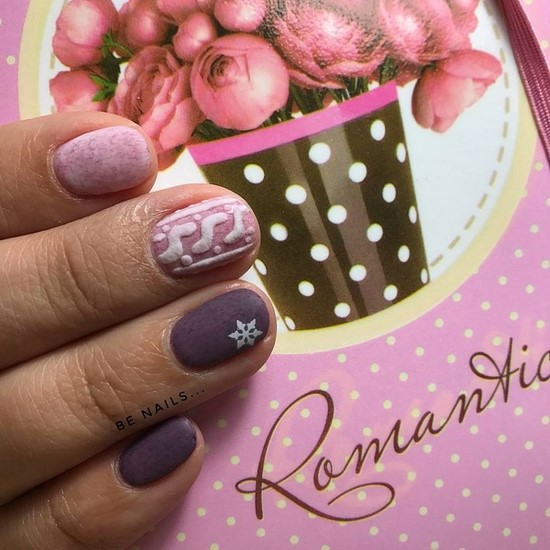 Manucure sombre à la mode - belles photos de l'idée de manucure dans des tons sombres