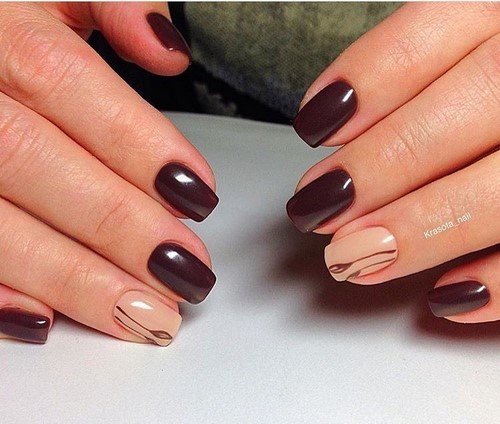 Manucure d'automne - idées et nouveaux articles pour la manucure d'automne