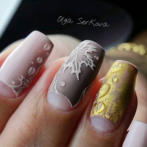 Manucure d'automne - idées et nouveaux articles pour la manucure d'automne