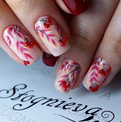 Manucure d'automne - idées et nouveaux articles pour la manucure d'automne