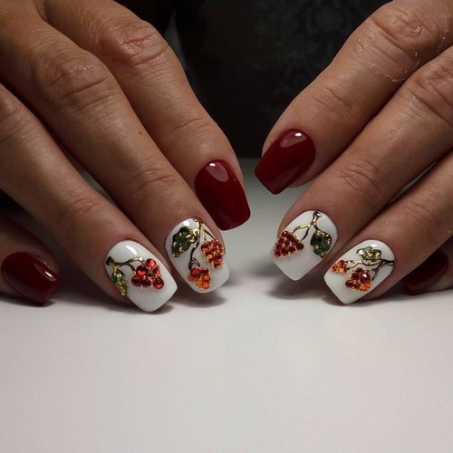 Manucure d'automne - idées et nouveaux articles pour la manucure d'automne