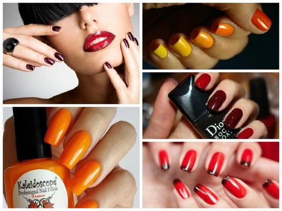 Manucure d'automne - idées et nouveaux articles pour la manucure d'automne