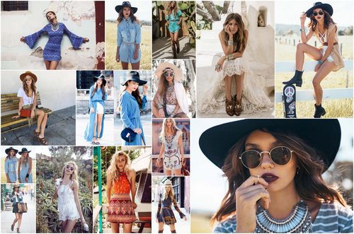 Le style bohème dans les vêtements: des idées inhabituelles sur la façon de s'habiller dans un style bohème