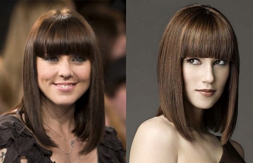 Coupes de cheveux à la mode avec une frange: idées de photos, conseils de stylistes, tendances actuelles