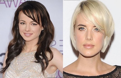 Coupes de cheveux à la mode avec une frange: idées de photos, conseils de stylistes, tendances actuelles