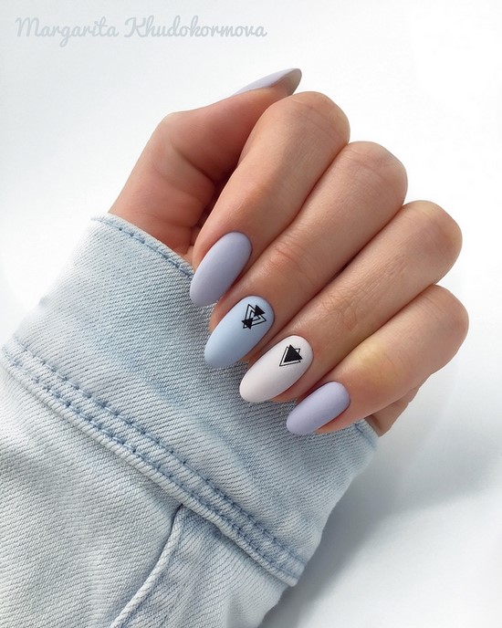 Manucure pastel - les meilleures idées de nail art pastel doux et contrasté