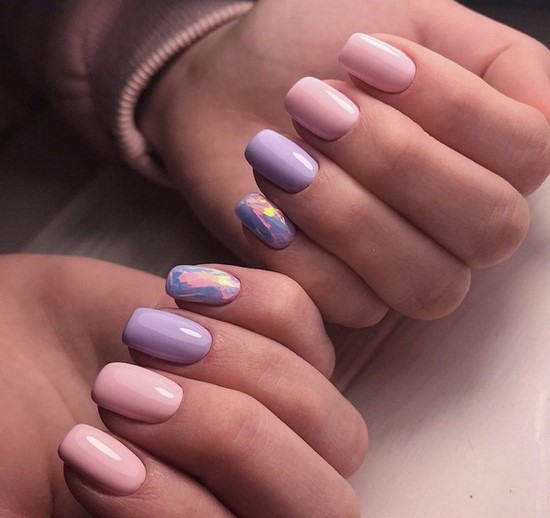 Manucure pastel - les meilleures idées de nail art pastel doux et contrasté