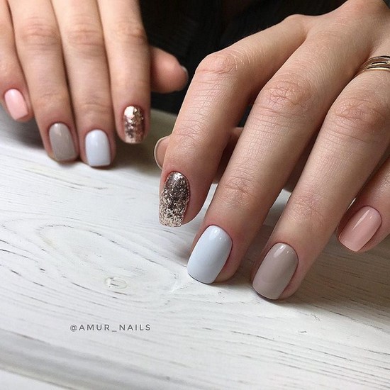 Manucure pastel - les meilleures idées de nail art pastel doux et contrasté