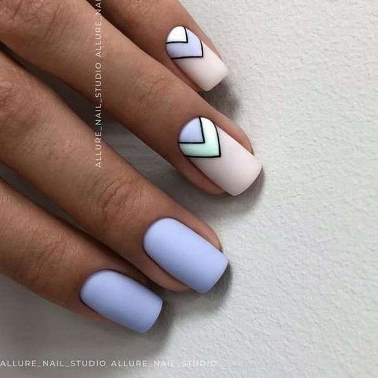 Manucure pastel - les meilleures idées de nail art pastel doux et contrasté