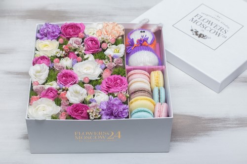 Tendance floristique à la mode: des fleurs à faire soi-même dans une boîte