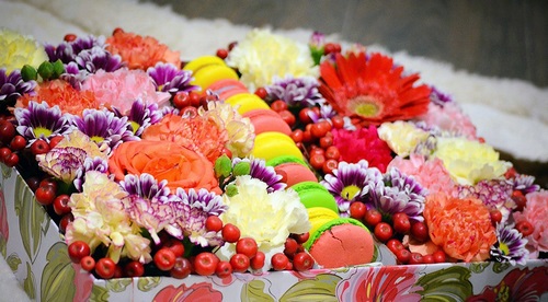 Tendance floristique à la mode: des fleurs à faire soi-même dans une boîte