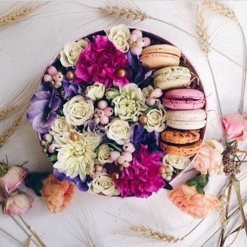 Tendance floristique à la mode: des fleurs à faire soi-même dans une boîte