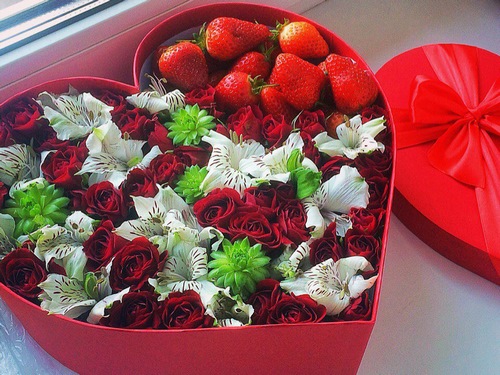 Tendance floristique à la mode: des fleurs à faire soi-même dans une boîte