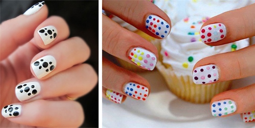 Manucure simple pour les débutants: manucure facile avec un simple vernis dans différentes techniques