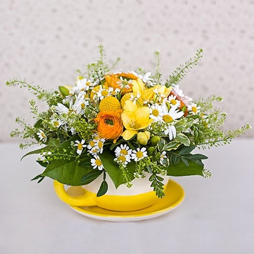 Arrangements floraux: tendances de la mode en floristique, idées d'arrangements floraux