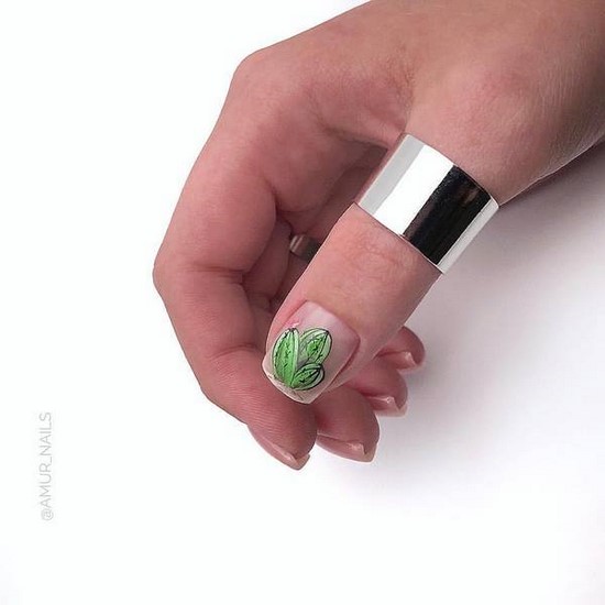 Belle manucure sur les ongles carrés - idées de conception de photos, tendances de la mode