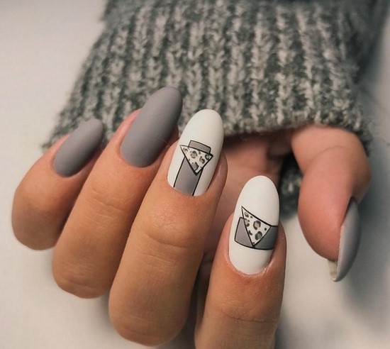 Manucure simple pour les débutants: manucure facile avec un simple vernis dans différentes techniques