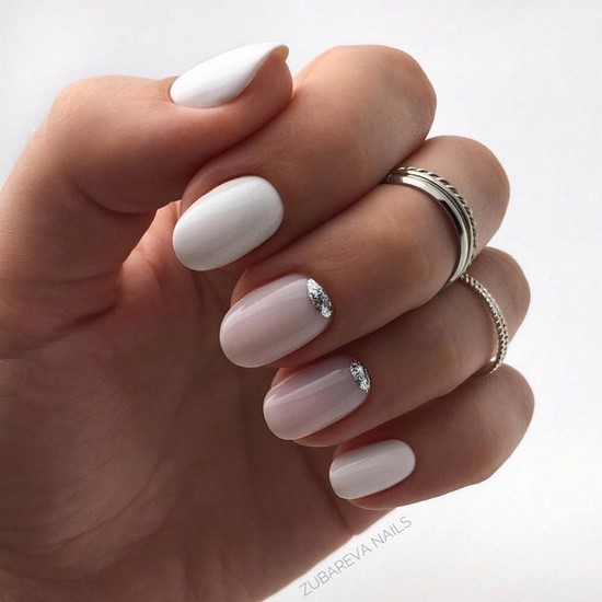 Manucure simple pour les débutants: manucure facile avec un simple vernis dans différentes techniques