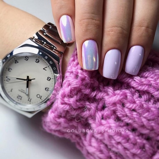 Manucure simple pour les débutants: manucure facile avec un simple vernis dans différentes techniques