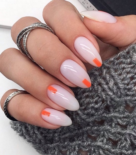 Manucure simple pour les débutants: manucure facile avec un simple vernis dans différentes techniques