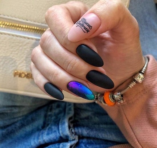 Manucure simple pour les débutants: manucure facile avec un simple vernis dans différentes techniques