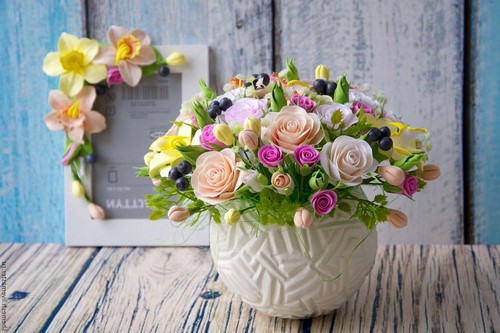 Arrangements floraux: tendances de la mode en floristique, idées d'arrangements floraux