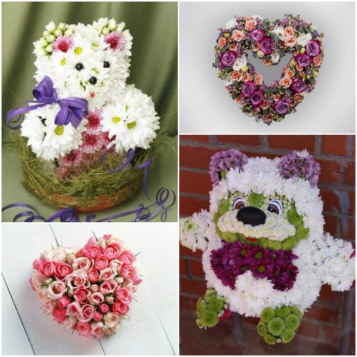 Arrangements floraux: tendances de la mode en floristique, idées d'arrangements floraux