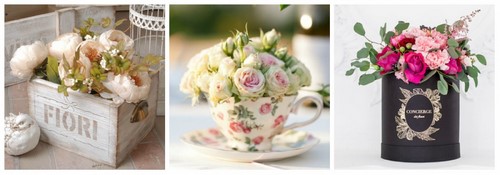 Arrangements floraux: tendances de la mode en floristique, idées d'arrangements floraux