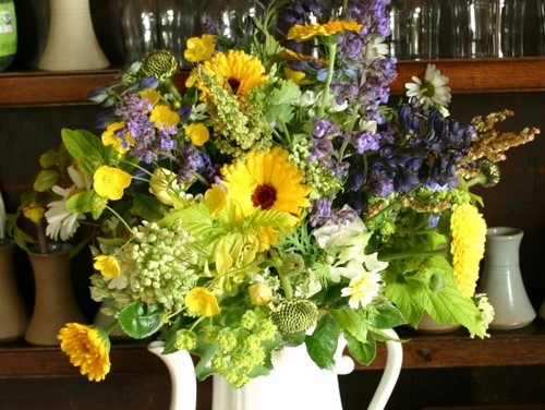 Arrangements floraux: tendances de la mode en floristique, idées d'arrangements floraux
