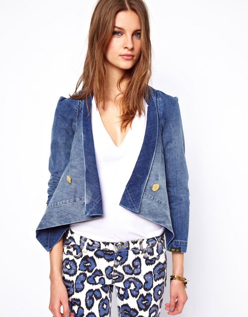 Vêtements en jean à la mode et style de jeans - photos, tendances, tendances, styles