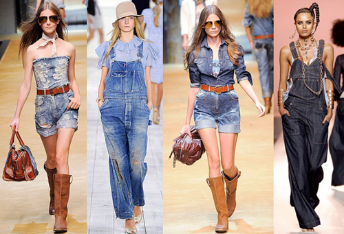 Vêtements en jean à la mode et style de jeans - photos, tendances, tendances, styles