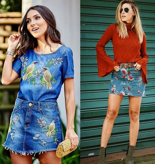 Vêtements en jean à la mode et style de jeans - photos, tendances, tendances, styles