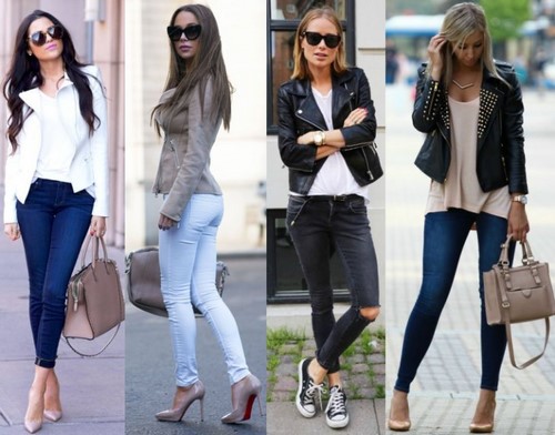 Vêtements en jean à la mode et style de jeans - photos, tendances, tendances, styles