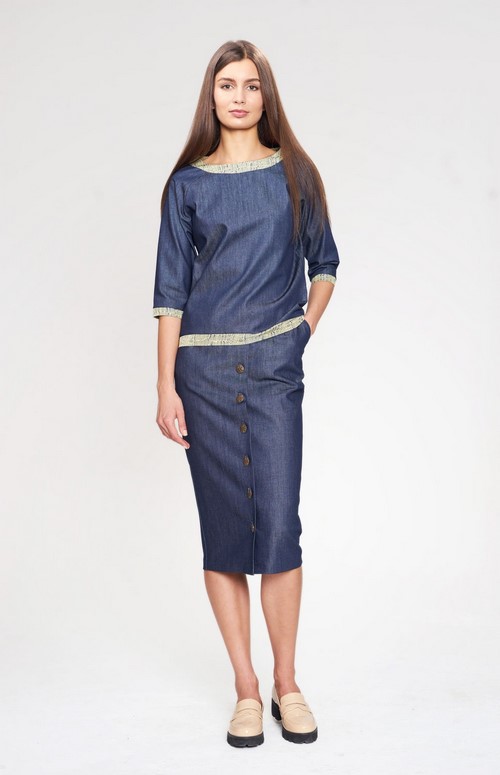 Vêtements en jean à la mode et style de jeans - photos, tendances, tendances, styles