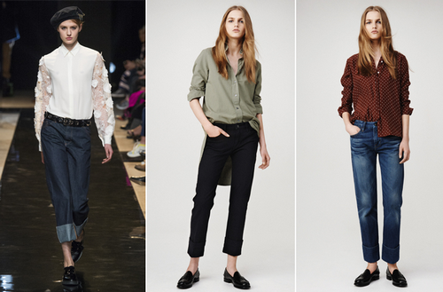 Vêtements en jean à la mode et style de jeans - photos, tendances, tendances, styles