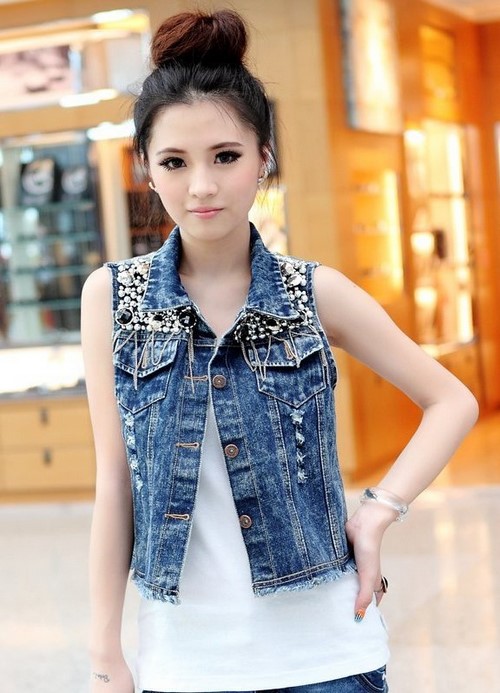 Vêtements en jean à la mode et style de jeans - photos, tendances, tendances, styles