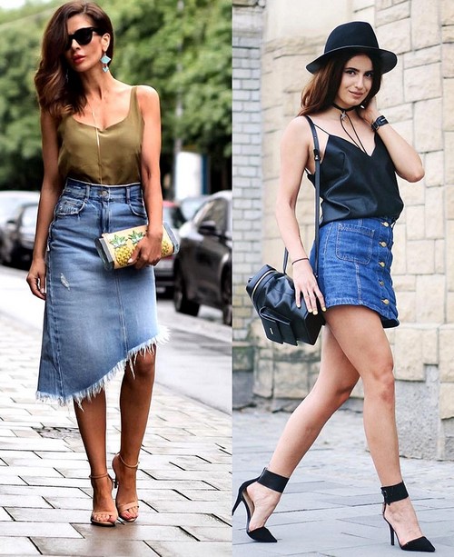 Vêtements en jean à la mode et style de jeans - photos, tendances, tendances, styles